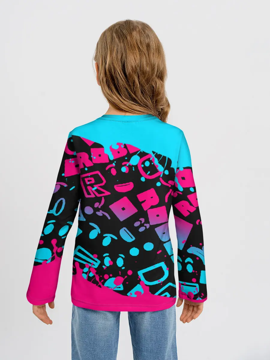 Детский лонгслив / Roblox