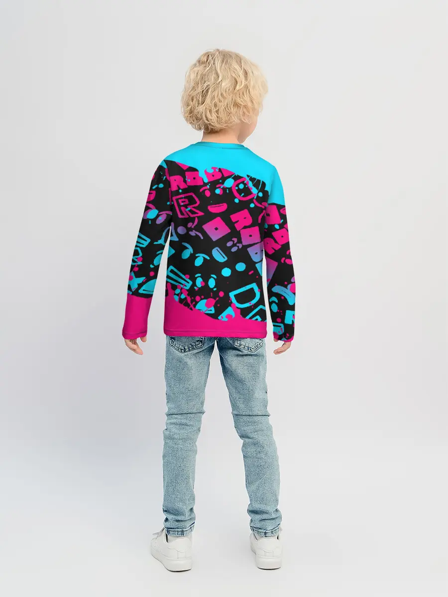 Детский лонгслив / Roblox