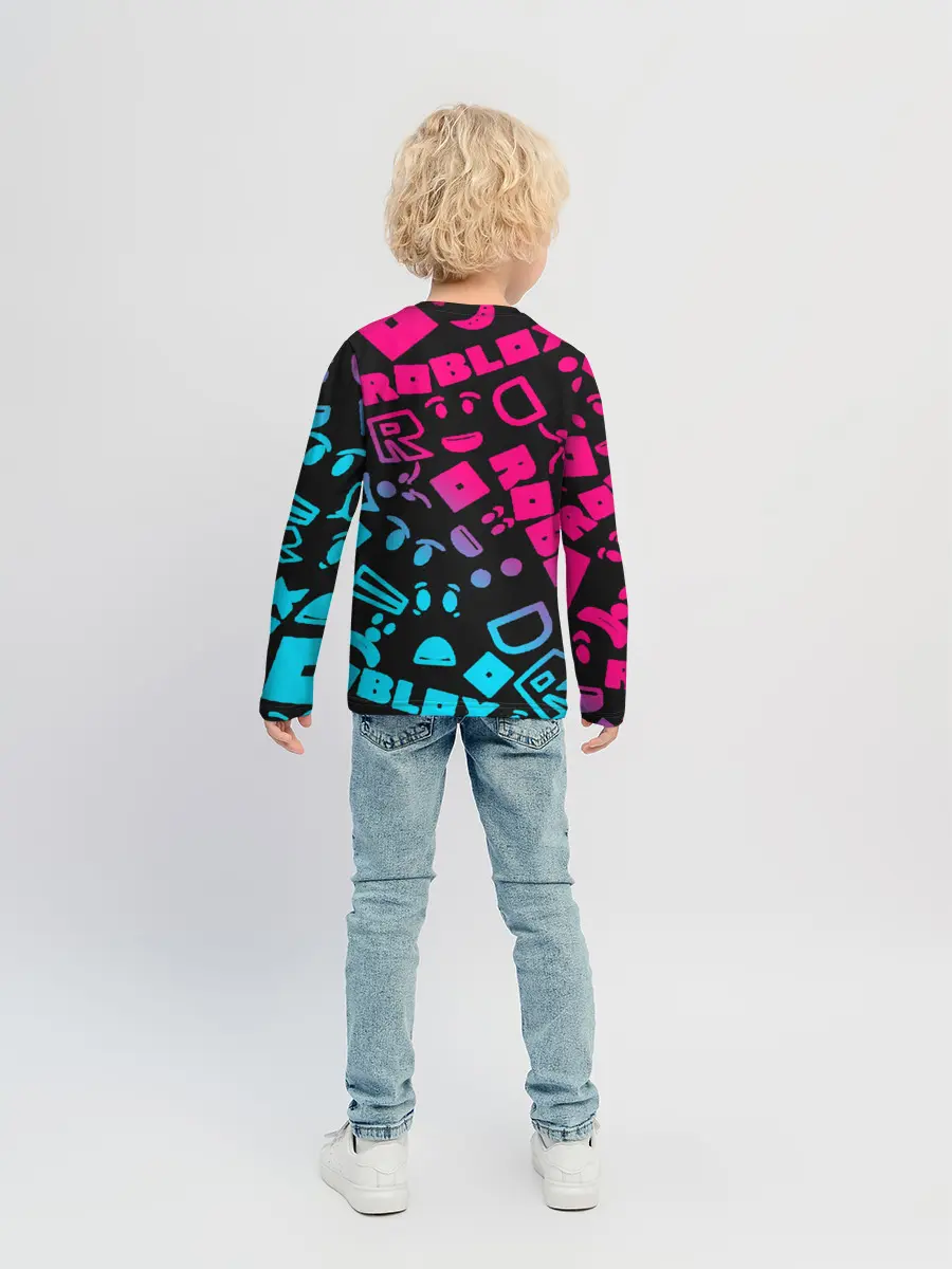Детский лонгслив / Roblox