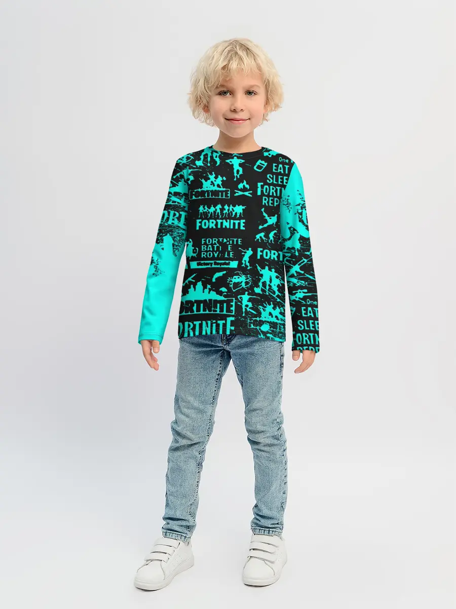 Детский лонгслив / Fortnite.