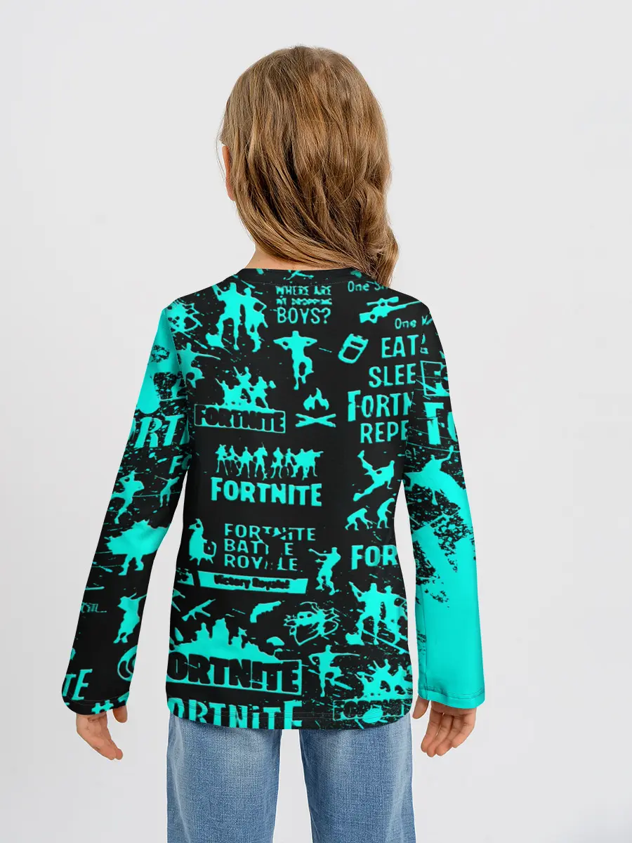 Детский лонгслив / Fortnite.