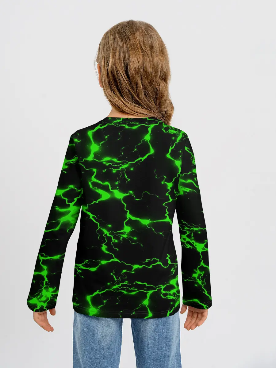 Детский лонгслив / Green Flash