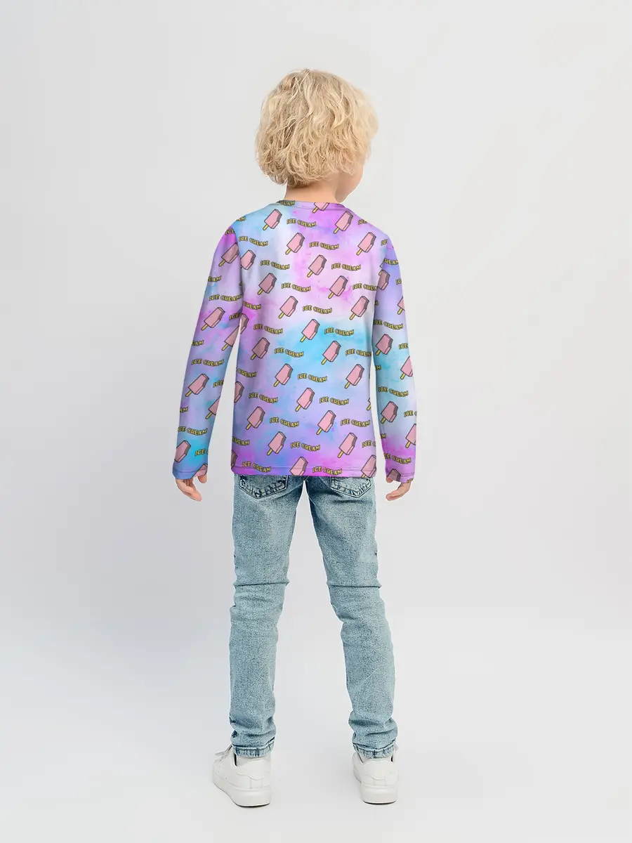 Детский лонгслив / BLACKPINK ICE CREAM