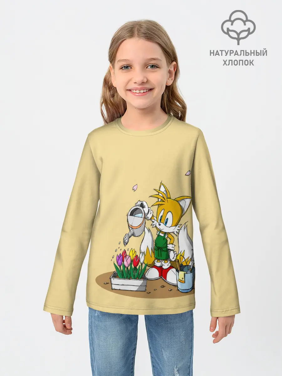 Детский лонгслив / Sonic.