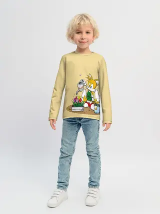 Детский лонгслив / Sonic.