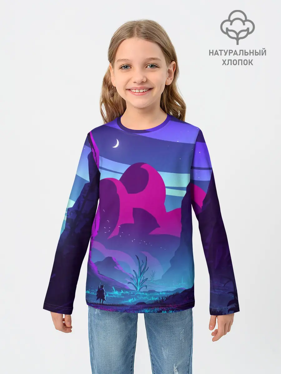 Детский лонгслив / Фентези
