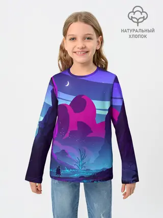 Детский лонгслив / Фентези