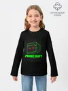 Детский лонгслив / minecraft