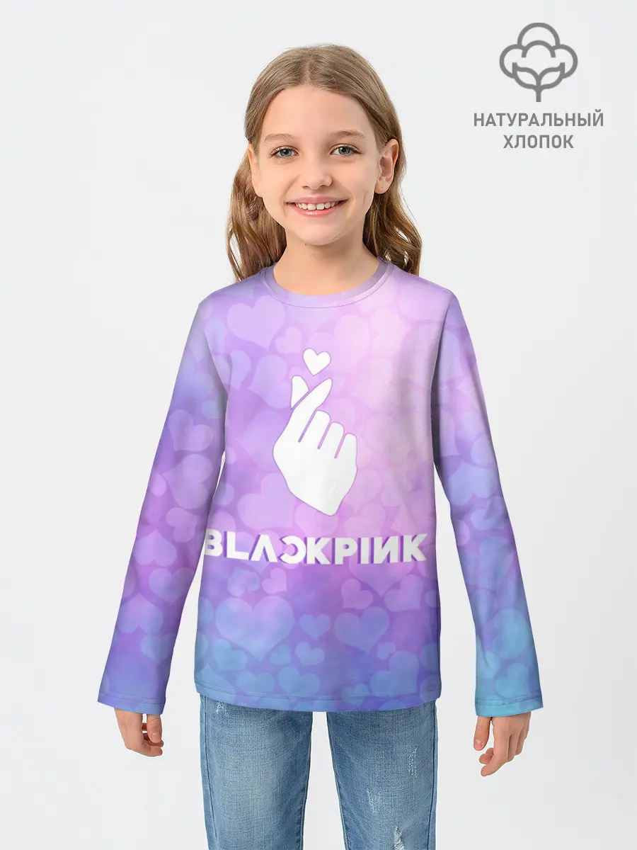 Детский лонгслив / BLACKPINK