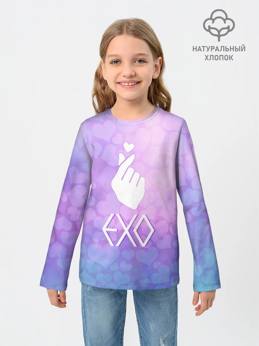 Детский лонгслив / EXO