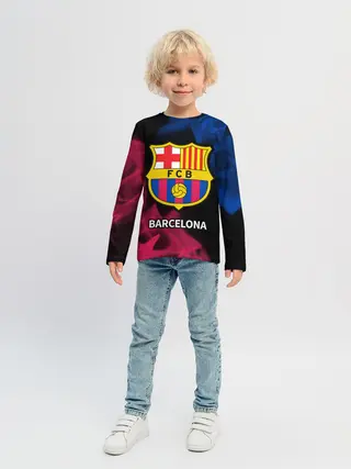 Детский лонгслив / BARCELONA / БАРСЕЛОНА
