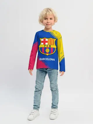 Детский лонгслив / BARCELONA / БАРСЕЛОНА