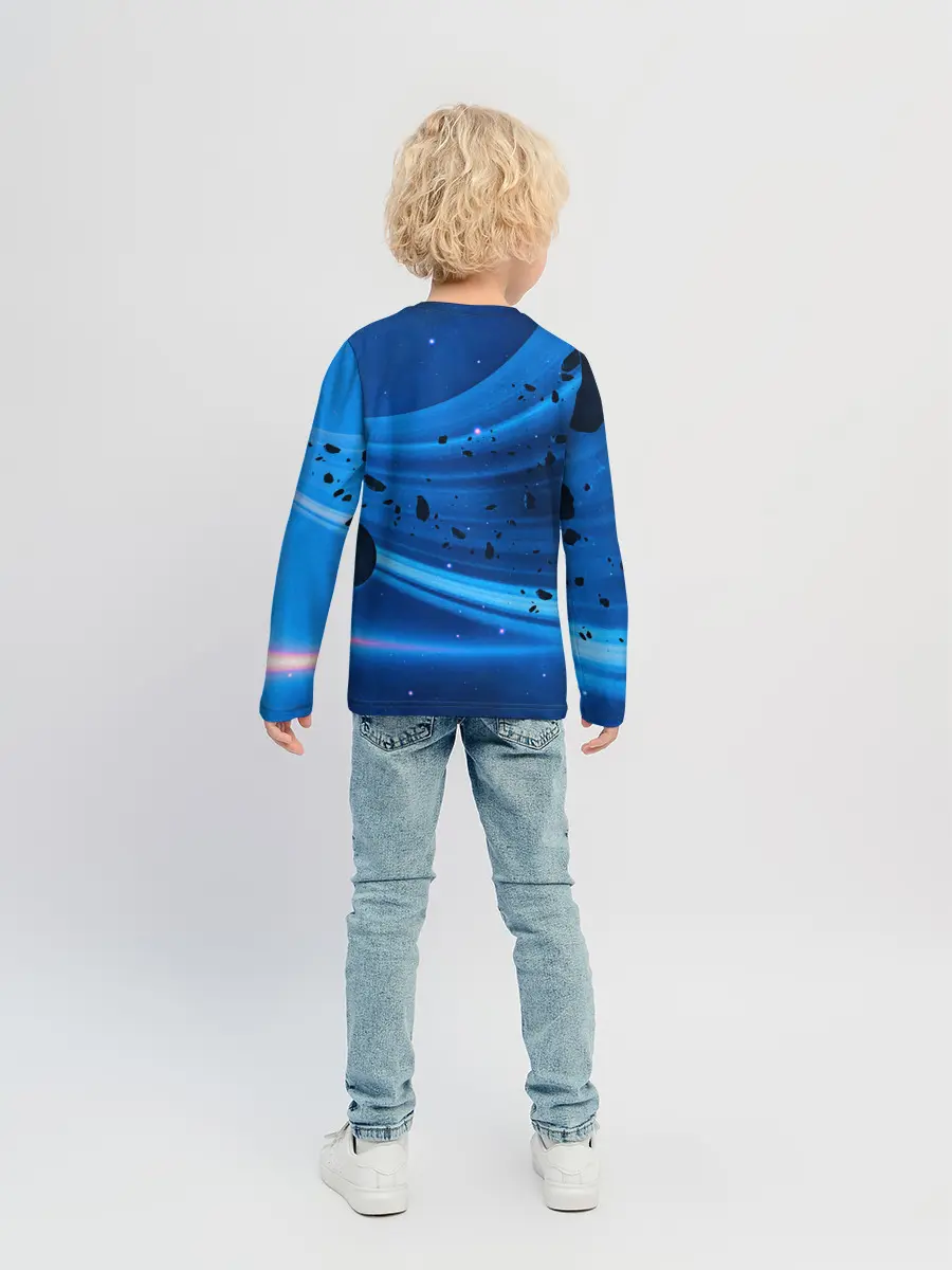 Детский лонгслив / Space
