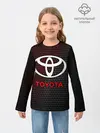 Детский лонгслив / TOYOTA / ТОЙОТА