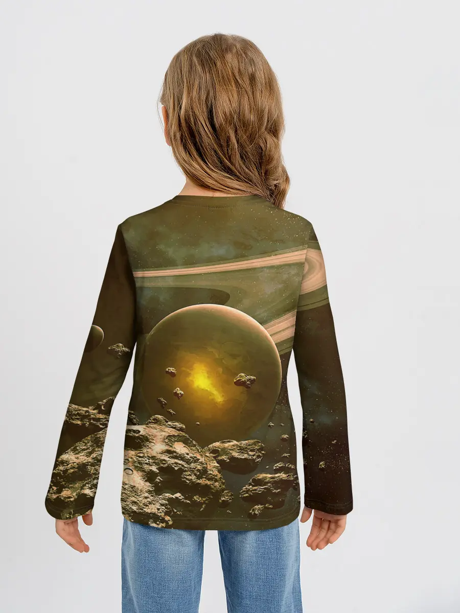 Детский лонгслив / Saturn