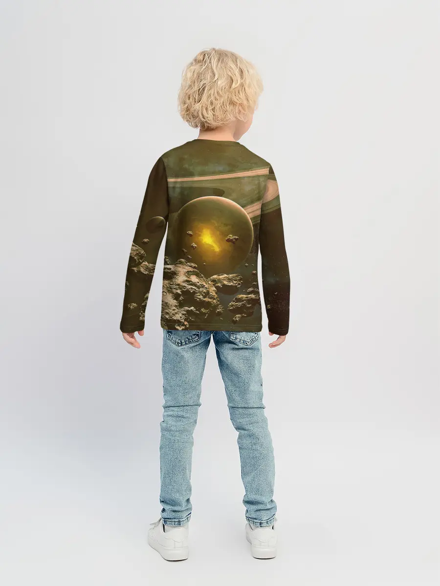 Детский лонгслив / Saturn