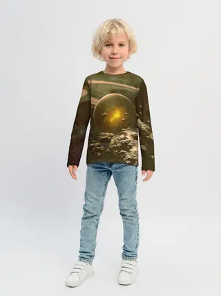 Детский лонгслив / Saturn
