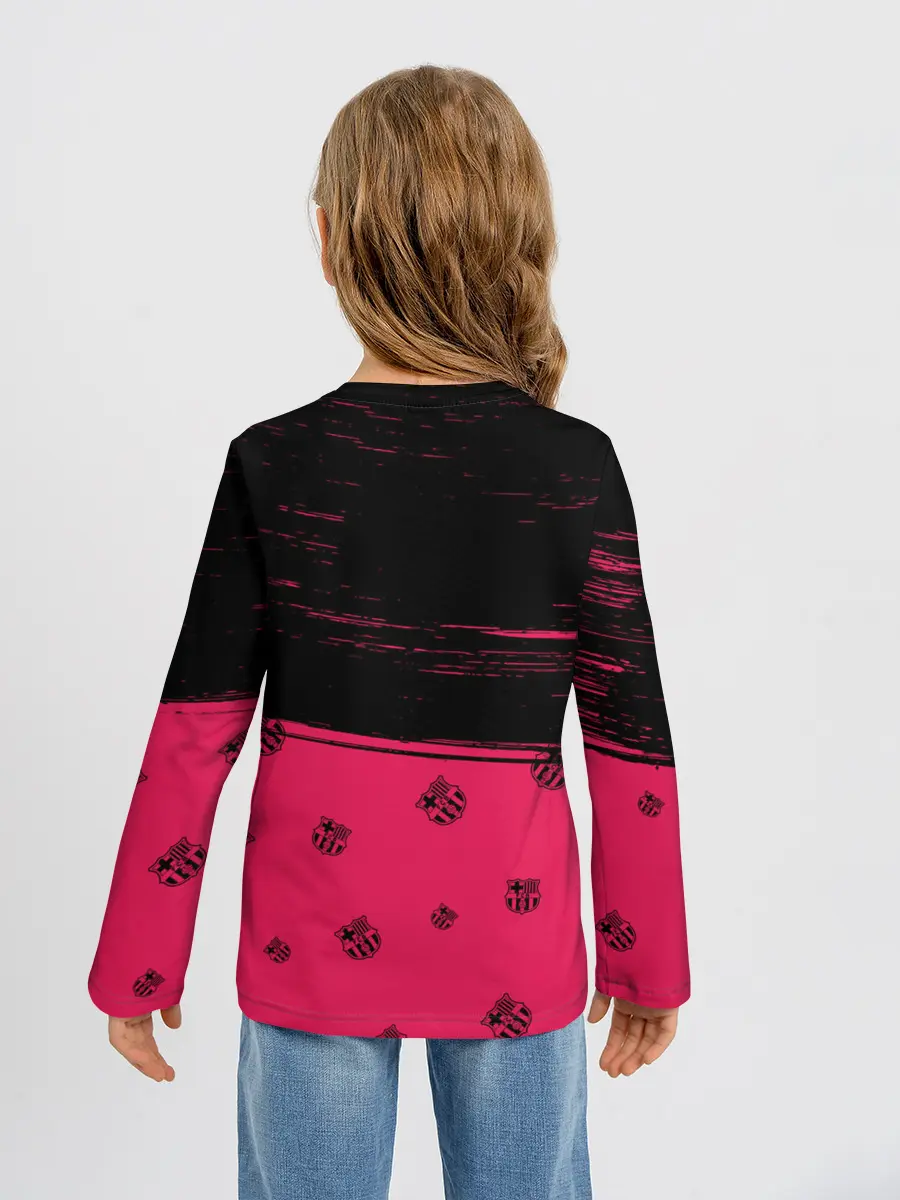 Детский лонгслив / BARCELONA / БАРСЕЛОНА