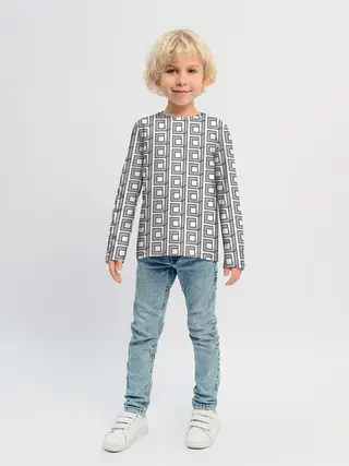 Детский лонгслив / Архитектура