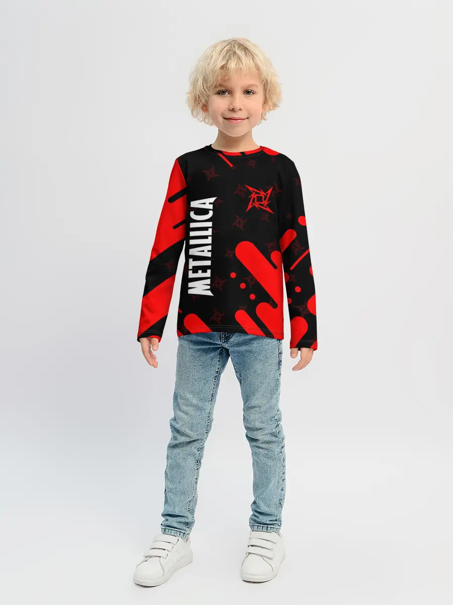 Детский лонгслив / METALLICA / МЕТАЛЛИКА