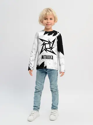 Детский лонгслив / METALLICA / МЕТАЛЛИКА