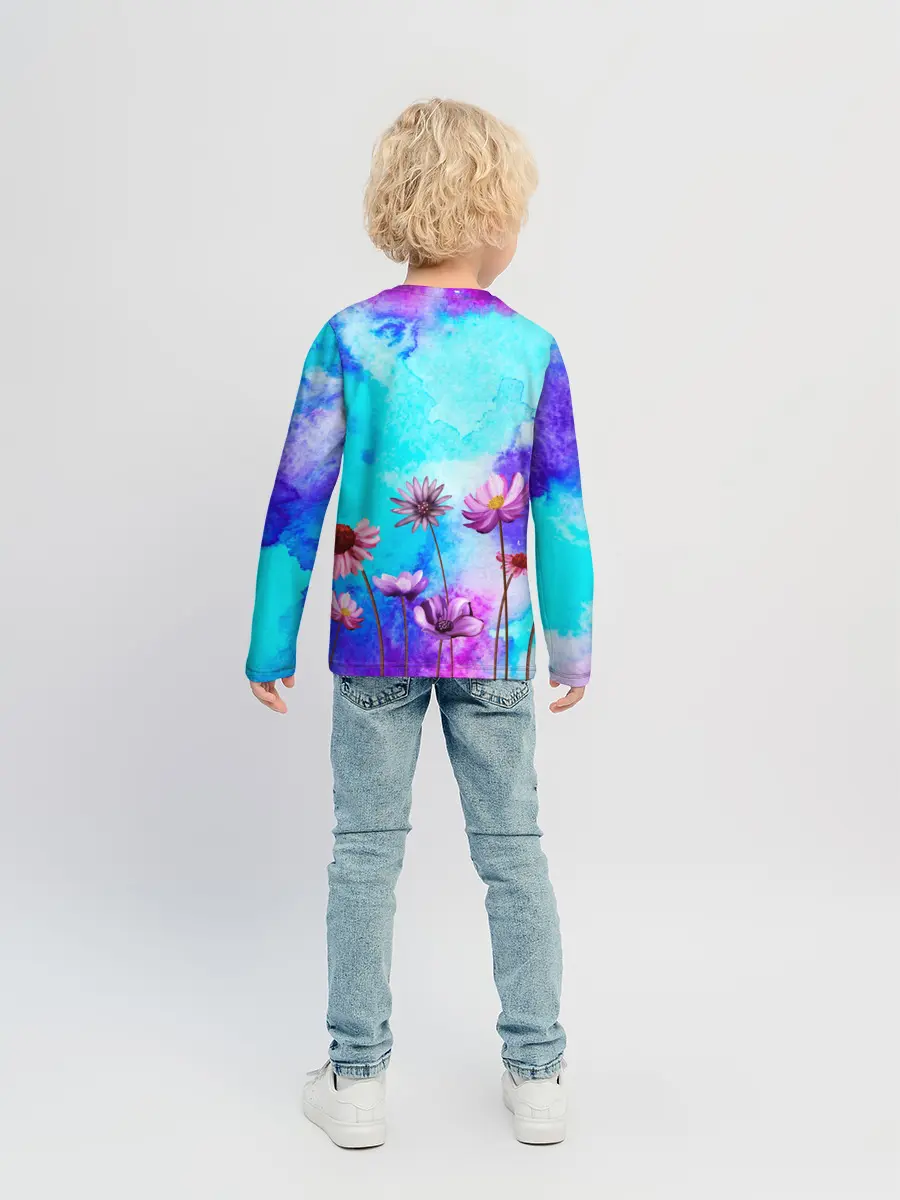 Детский лонгслив / Цветов аромат