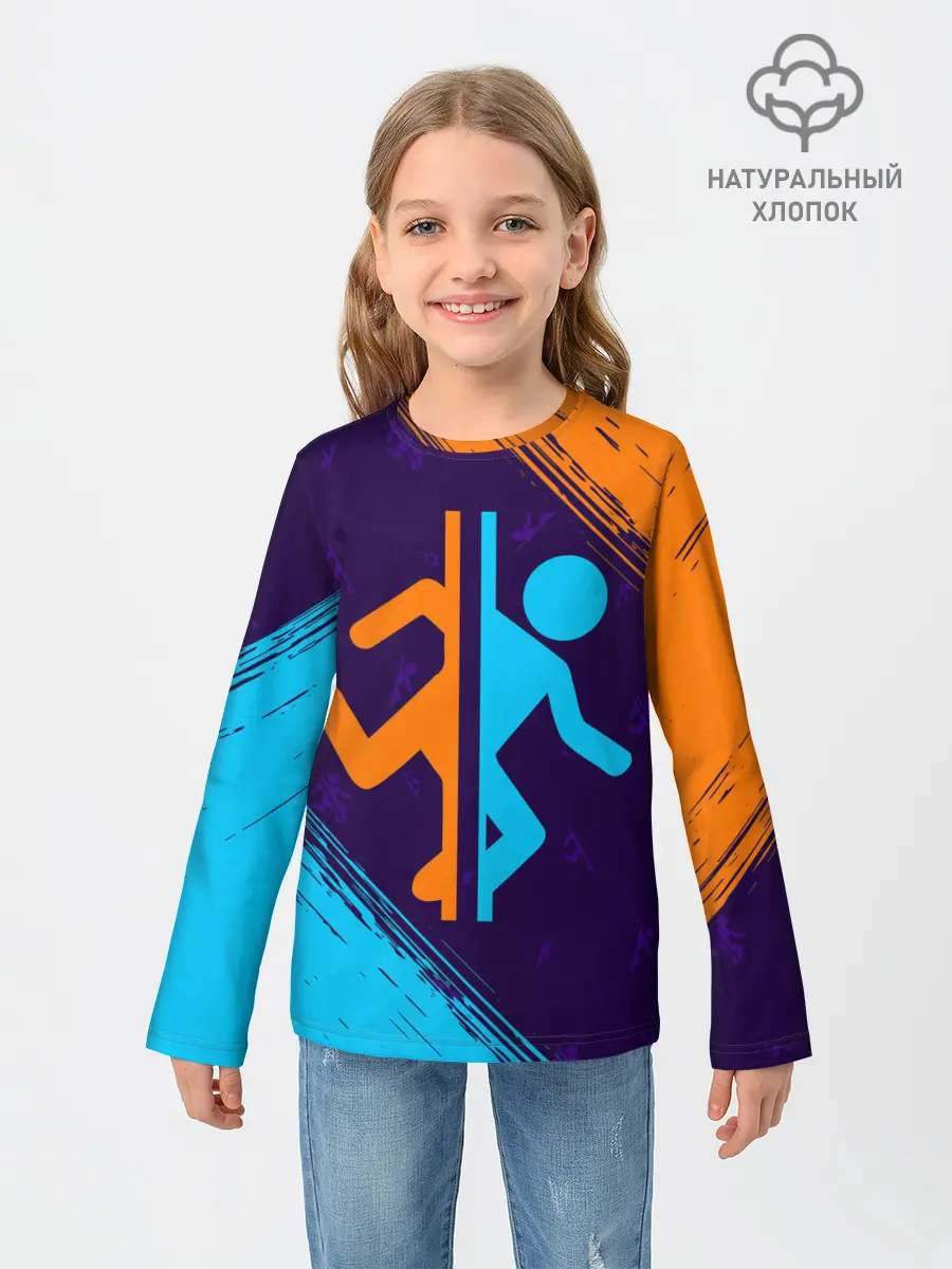 Детский лонгслив / PORTAL / ПОРТАЛ