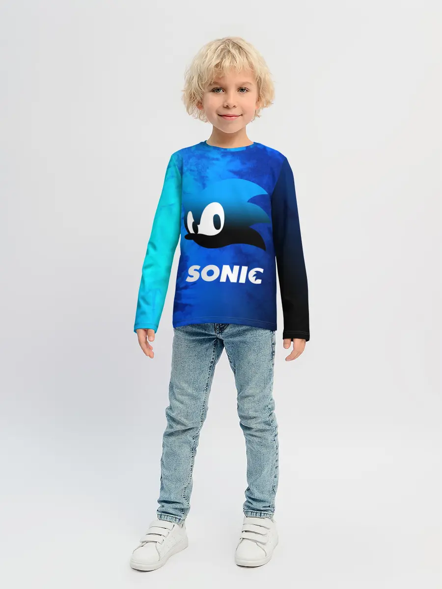 Детский лонгслив / СОНИК / SONIC