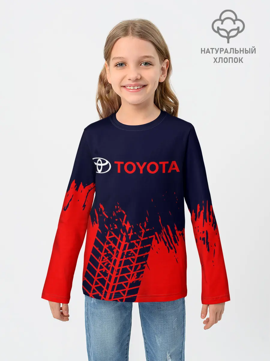 Детский лонгслив / TOYOTA / ТОЙОТА