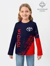 Детский лонгслив / TOYOTA / ТОЙОТА