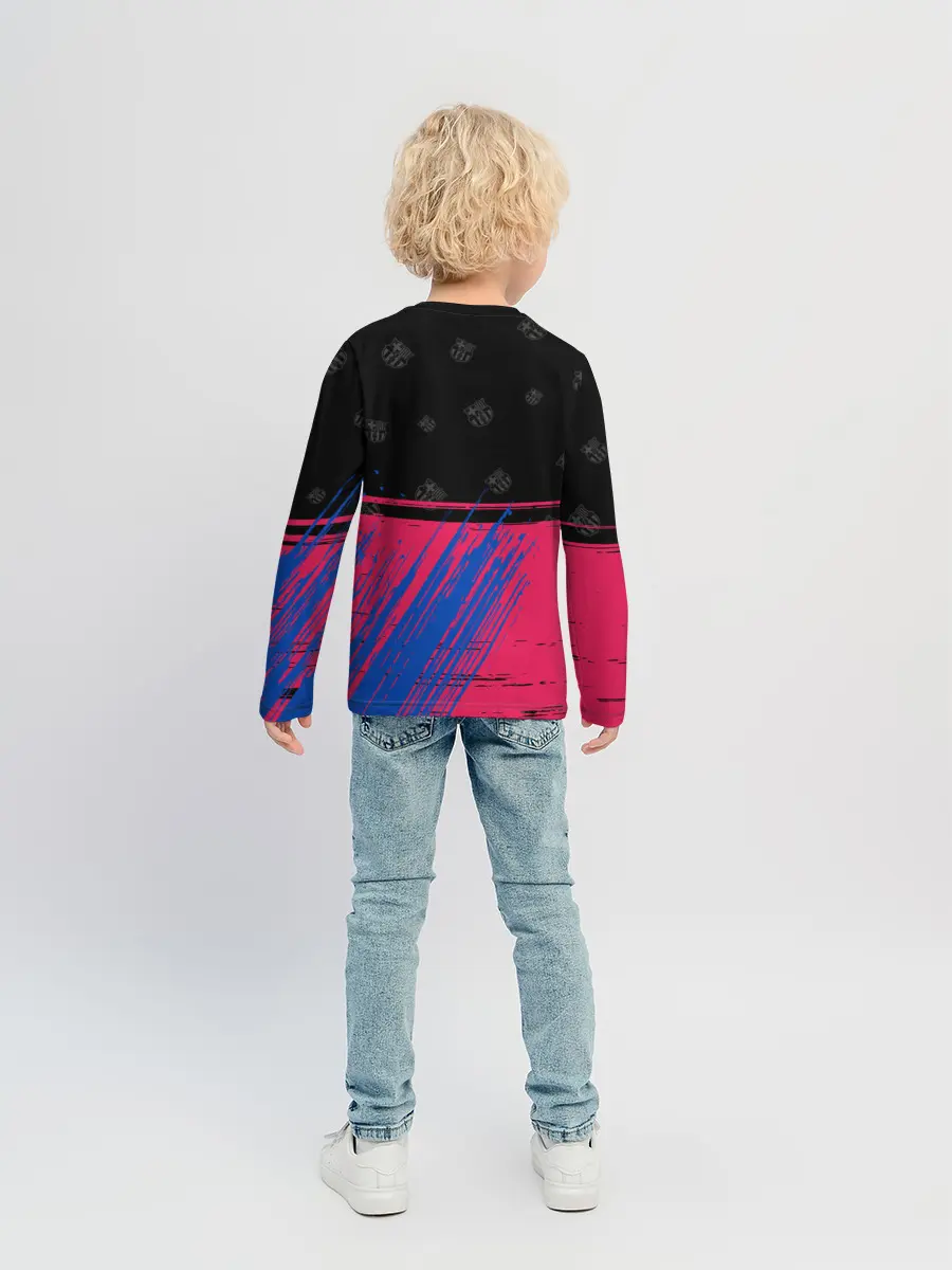 Детский лонгслив / BARCELONA / БАРСЕЛОНА