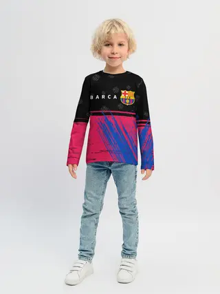 Детский лонгслив / BARCELONA / БАРСЕЛОНА