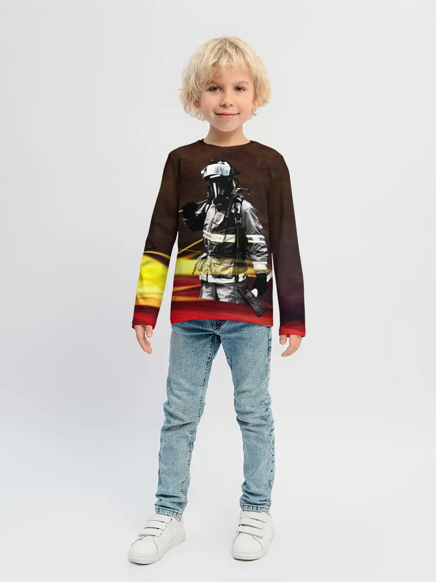 Детский лонгслив / Спасатель
