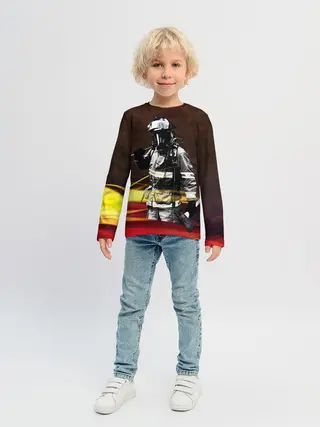 Детский лонгслив / Спасатель