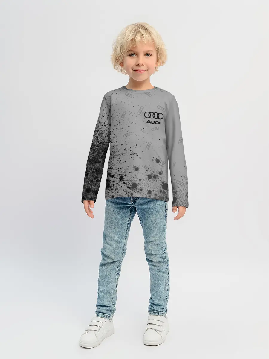 Детский лонгслив / AUDI / АУДИ