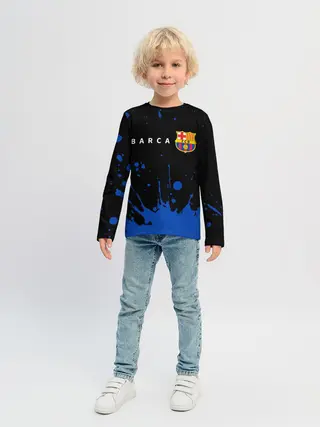Детский лонгслив / BARCELONA / БАРСЕЛОНА