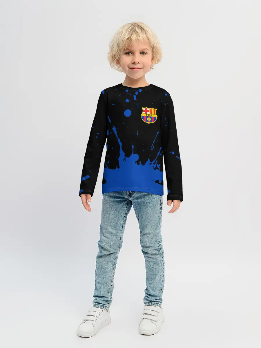 Детский лонгслив / BARCELONA / БАРСЕЛОНА