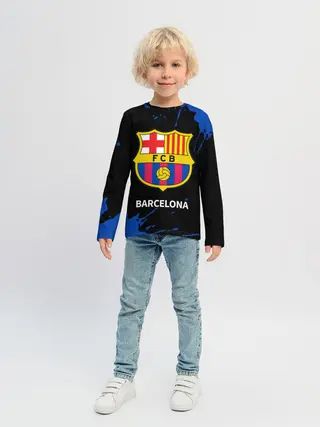 Детский лонгслив / BARCELONA / БАРСЕЛОНА