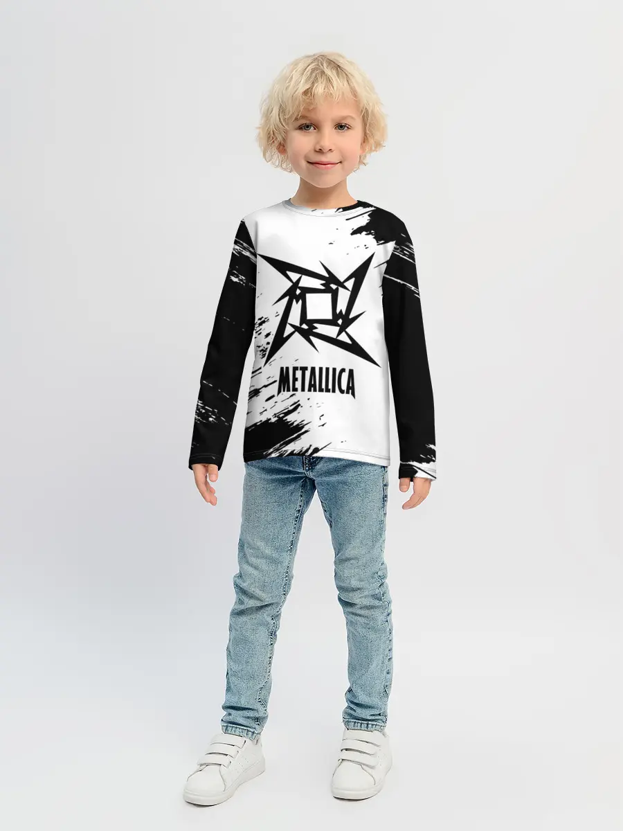 Детский лонгслив / METALLICA / МЕТАЛЛИКА