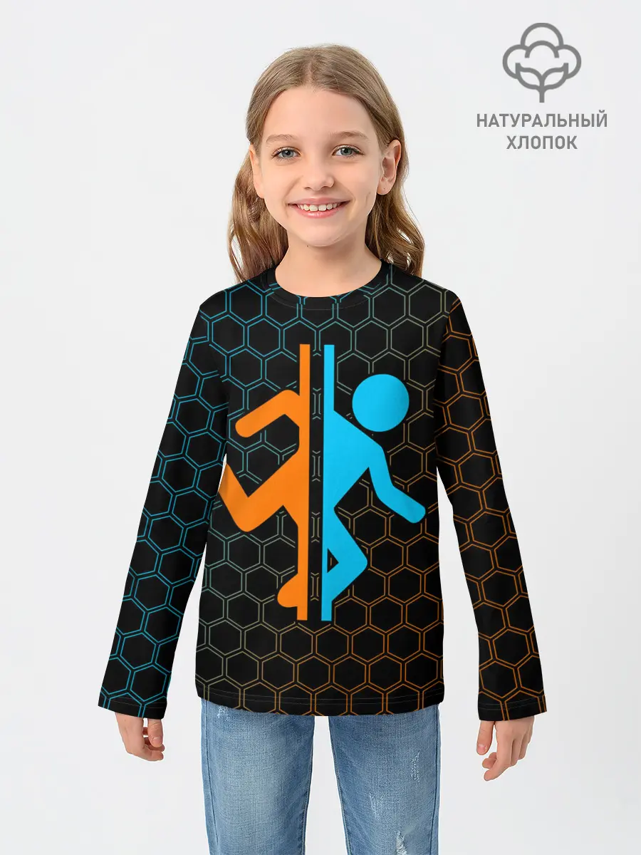 Детский лонгслив / PORTAL / ПОРТАЛ
