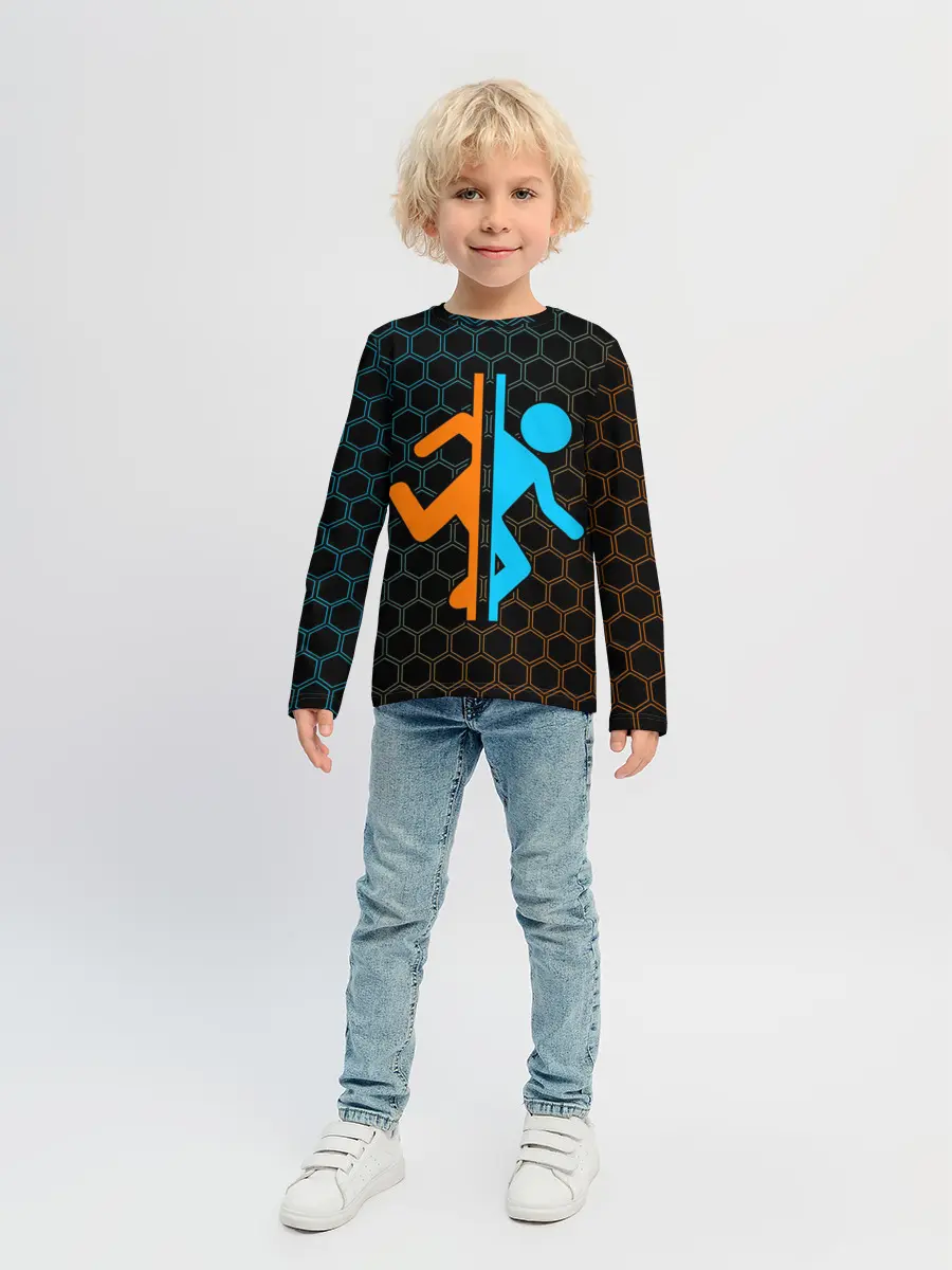 Детский лонгслив / PORTAL / ПОРТАЛ