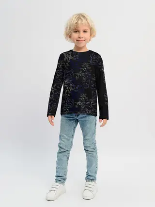 Детский лонгслив / Ночные кошечки