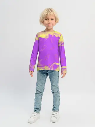 Детский лонгслив / BILLIE EILISH / БИЛЛИ АЙЛИШ