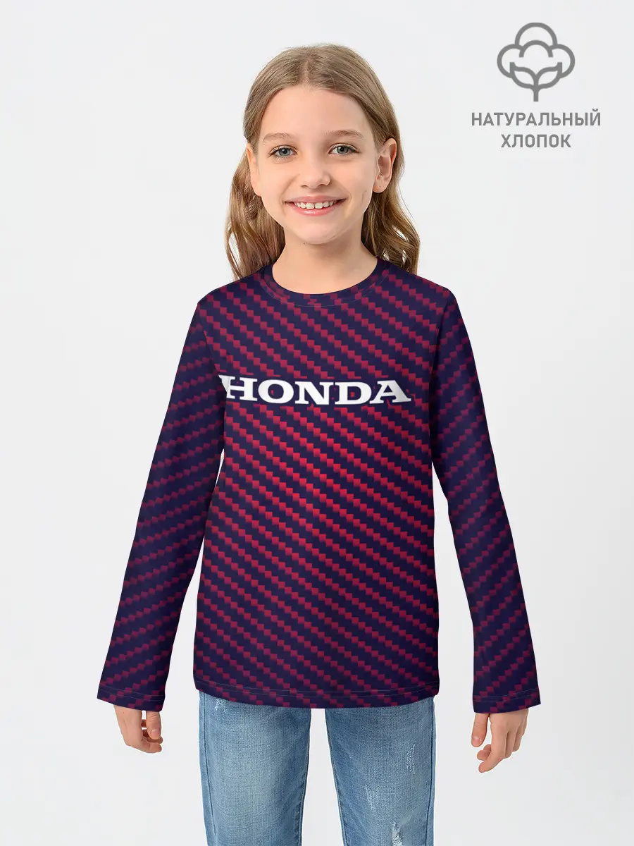 Детский лонгслив / HONDA / ХОНДА
