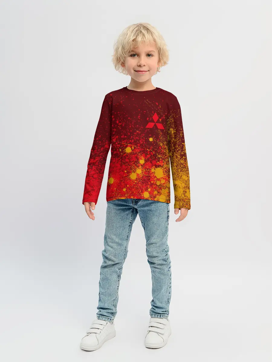 Детский лонгслив / MITSUBISHI / МИТСУБИСИ