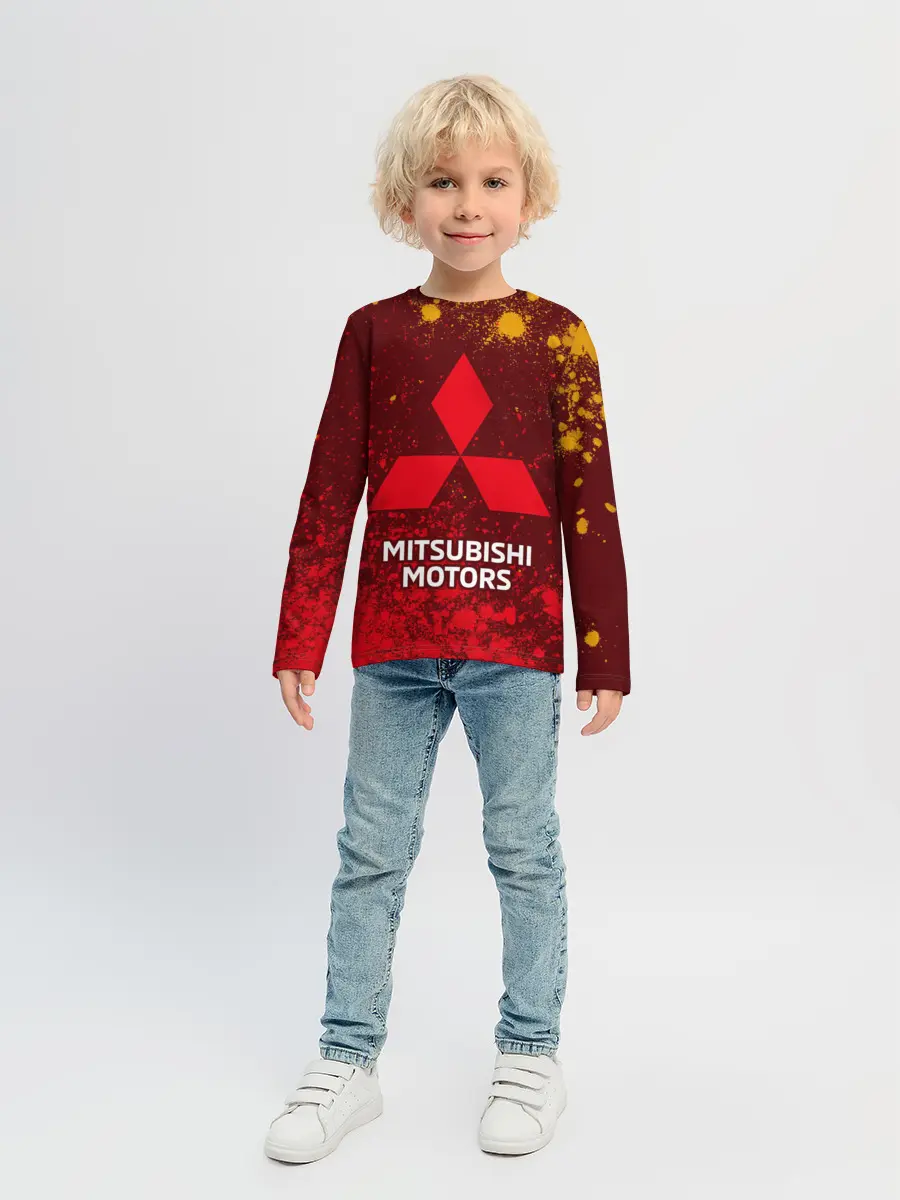 Детский лонгслив / MITSUBISHI / МИТСУБИСИ