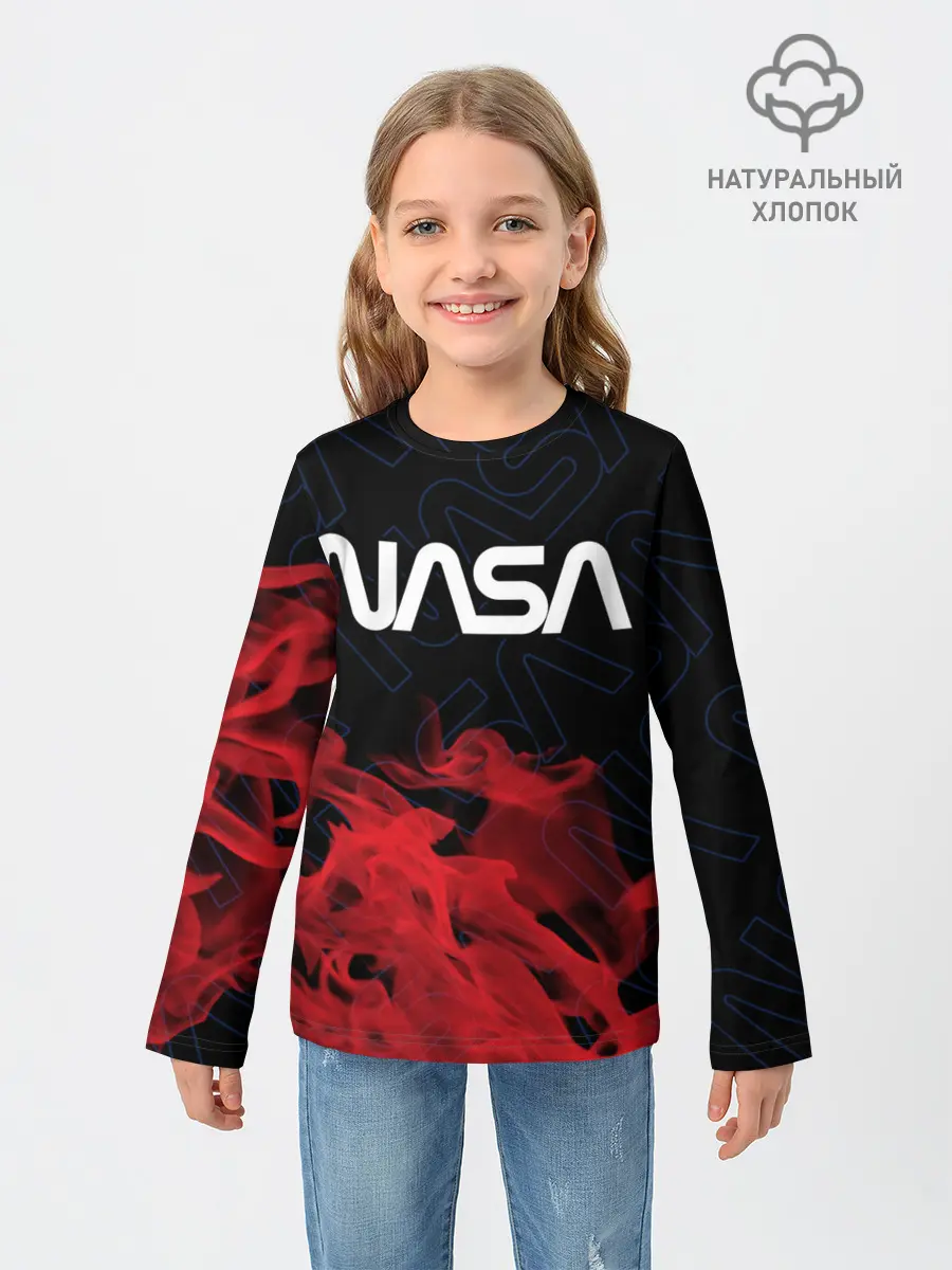 Детский лонгслив / NASA / НАСА