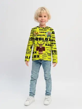 Детский лонгслив / роблокс