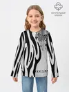 Детский лонгслив / Zebra