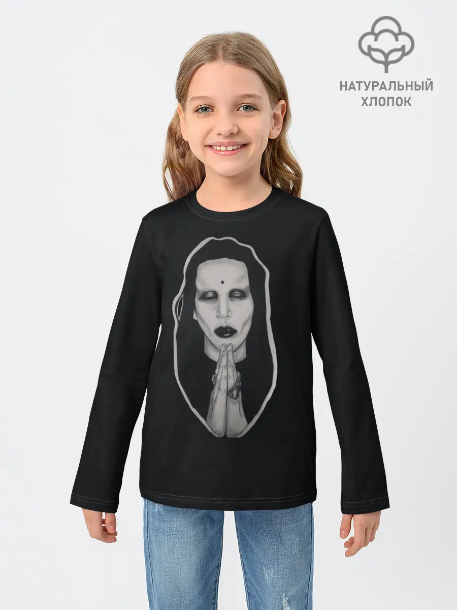 Детский лонгслив / Marilyn Manson